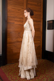 Tulle Jacket with Under-dress & Skirt Set